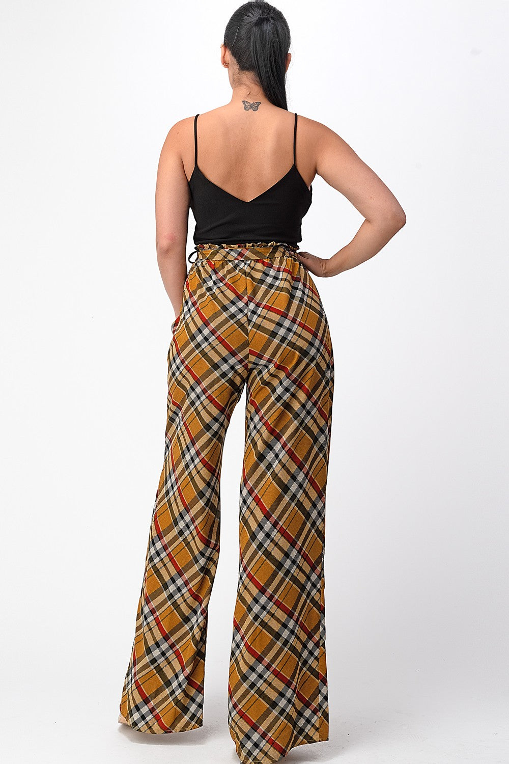 Paperbag Waist Jumpsuit with Belt