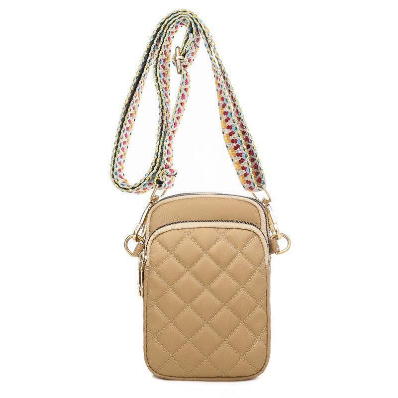 Tori Quilted Crossbody Trendy Strap Sling Style