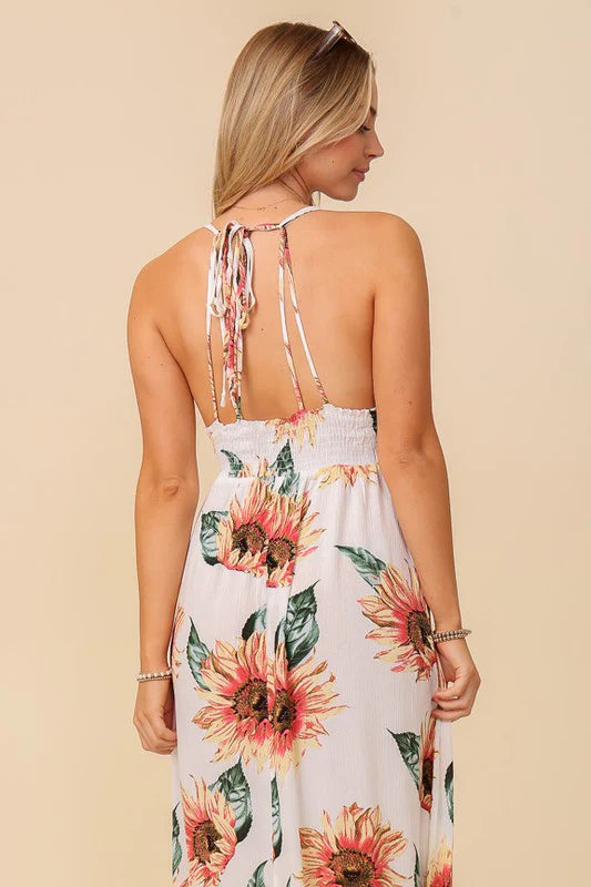 SUNFLOWER MAXI DRESS