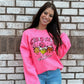 Grinch Bright Pink Sweatshirt