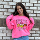 Grinch Bright Pink Sweatshirt