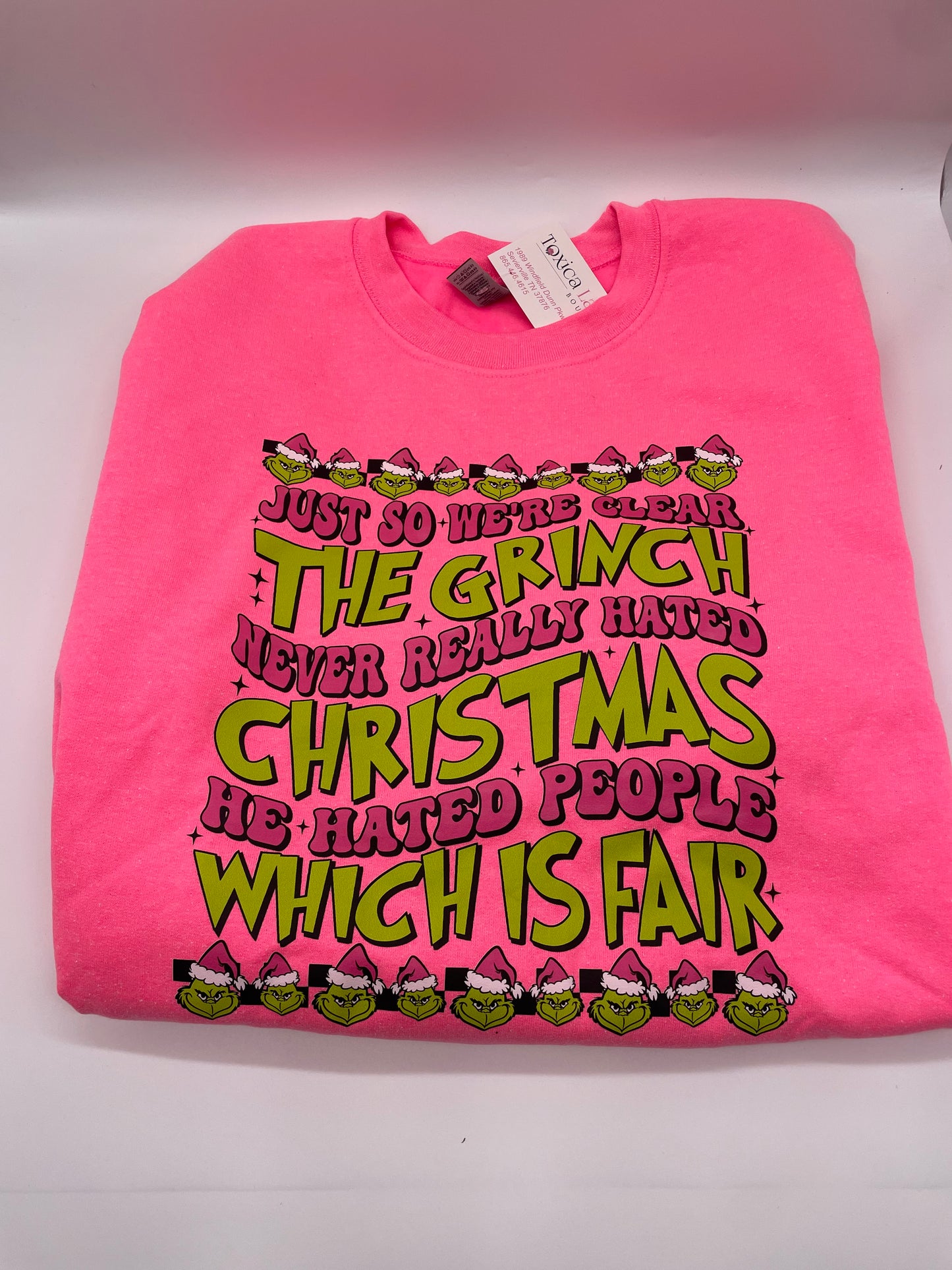 Grinchmas sweatshirt