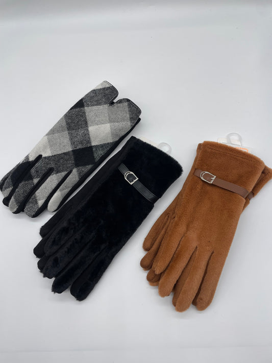 Gloves with touch screen technology