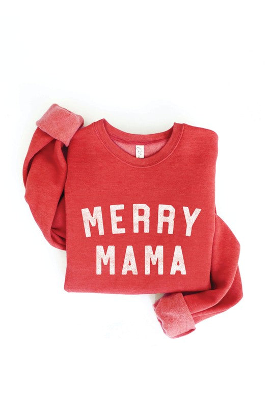 MERRY MAMA Graphic Sweatshirt